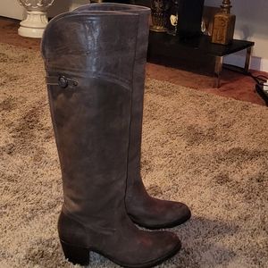Gorgeous FRYE Leather Knee Boots - Sz 8.5 M